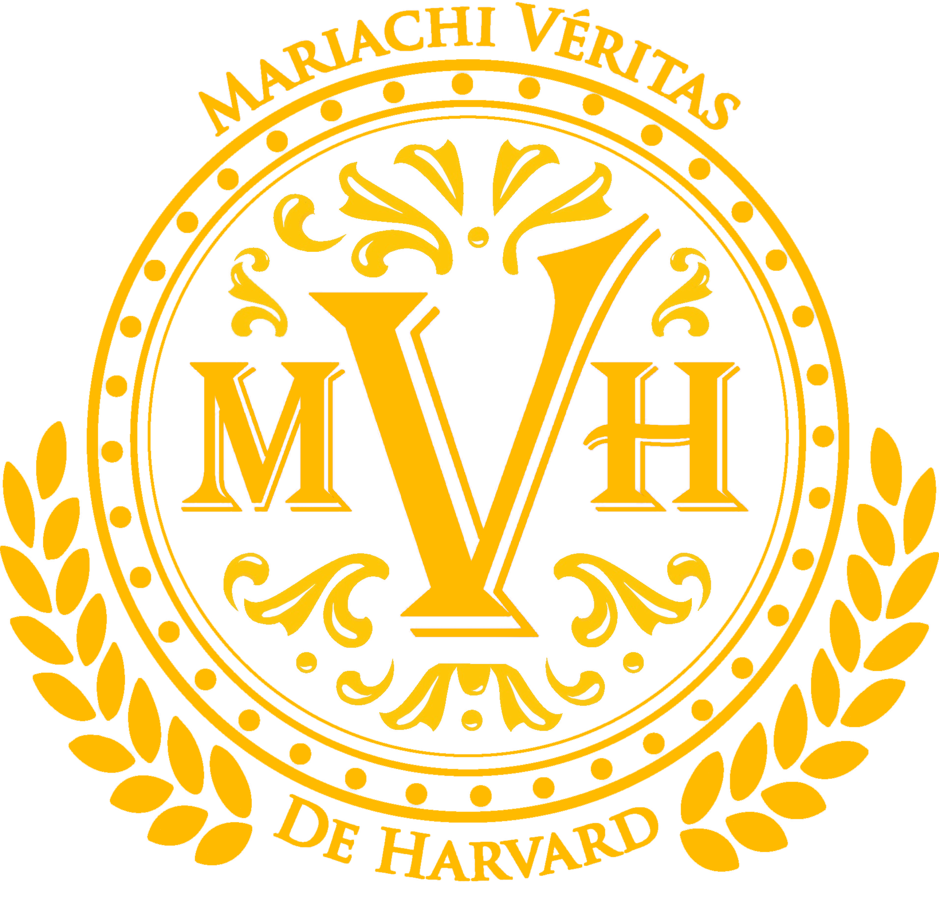 Mariachi Veritas de Harvard logo